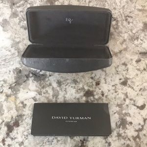 Authentic David Yurman Eyeglass Case Gray